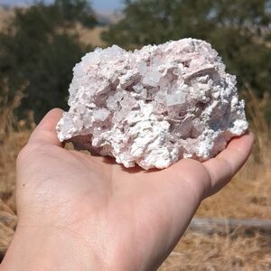 Raspberry Pink Halite Salt Crystal Cluster Handpicked Quality Trona Mineral
